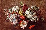 Bouquet of Flowers by Henri Fantin-Latour